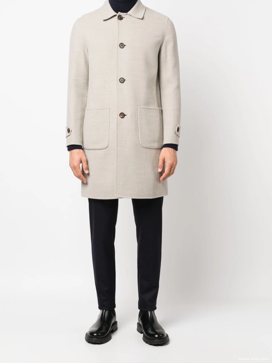 Affordable down button Women Versace coat 0813